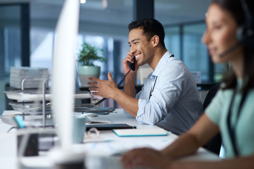Call centre employees