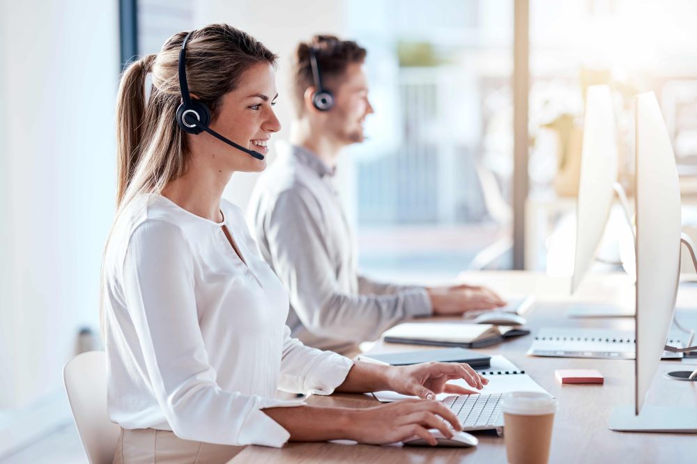 Call center employees